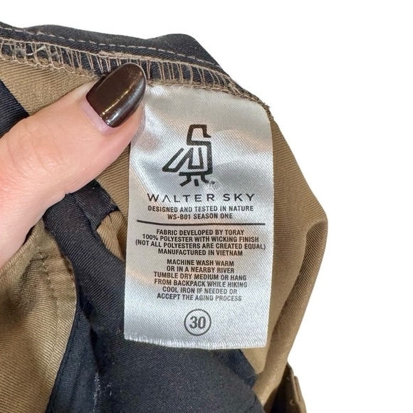 Walter Sky WS-B01 Season One Technical Pants in Tan Hiking- Still Full Price - Picture 9 of 9